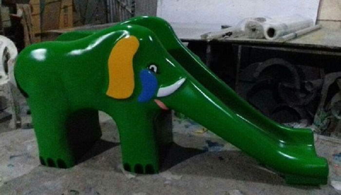 FRP Elephant Slide